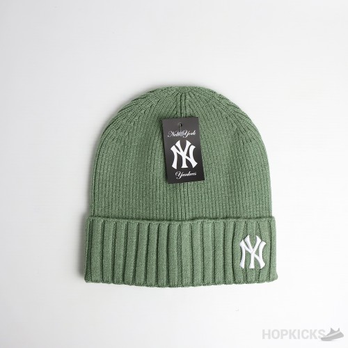 New York Yankees Green Beanie